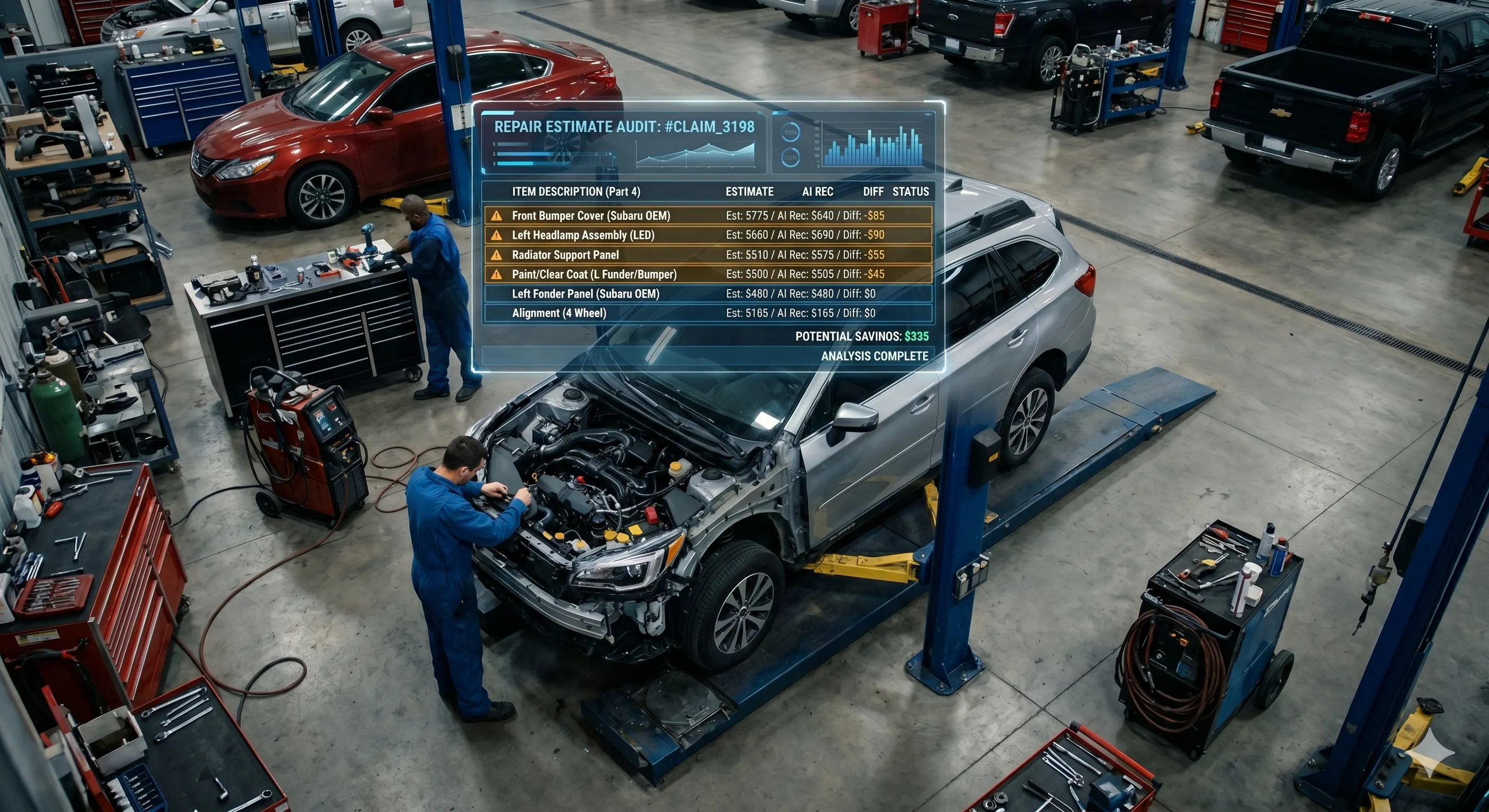 Beyond the Damage Photo: How AI Is Auditing Repair Costs in Motor Claims